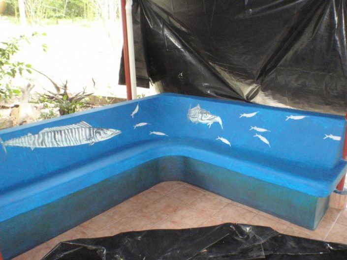 Wahoo chasing ballyhoo with more detail